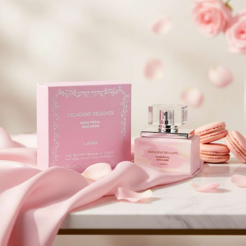 Lattafa Decadent Delights Rose Petals Unisex 1.7 OZ EDP
