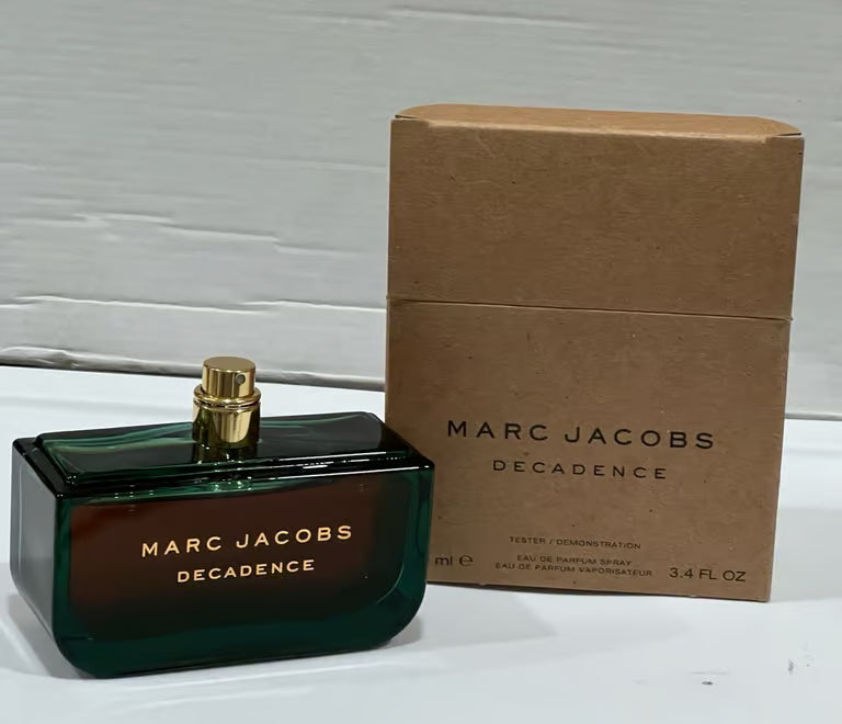 Marc Jacobs Decadence 3.4oz EDP Tester Spray (box & cap)